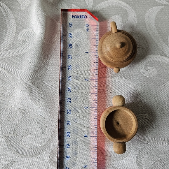 Vintage Wooden Cooking Set For Dolls - Picture 11 of 12